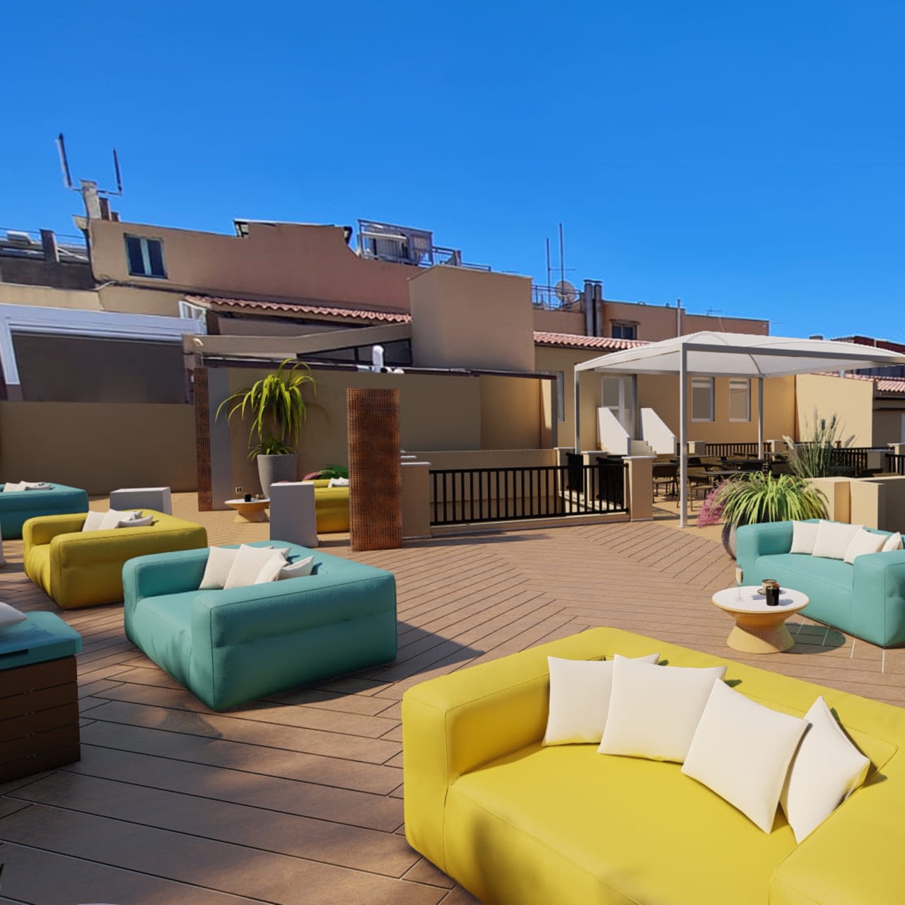Il nuovo Rooftop a Cagliari presso l’Hotel Italia